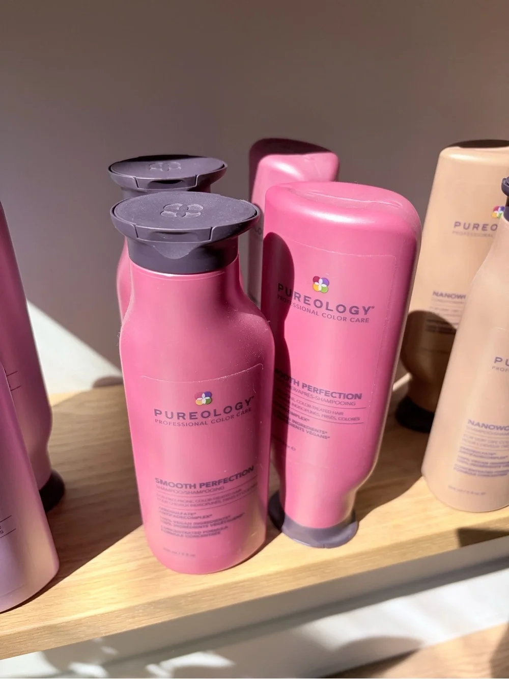 Pureology smooth perfection shampoo and conditioner 2 each